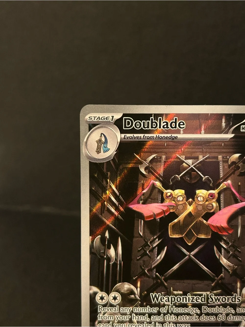 2026 Pokémon TCG ME05 Pitch Black Doublade Illustration Rare # 098/088